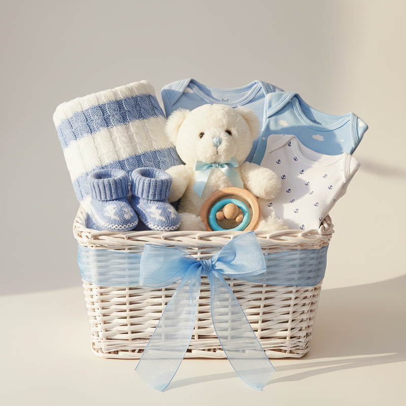 Add a custom baby gift to cart