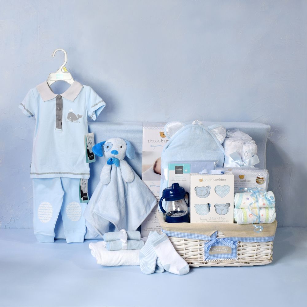 DELUXE BABY BOY CHANGING SET, baby boy gift hamper, newborns, new parents