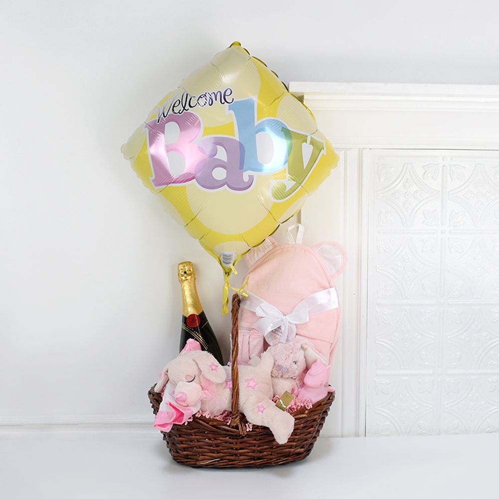 Custom Baby Girl Gift Basket