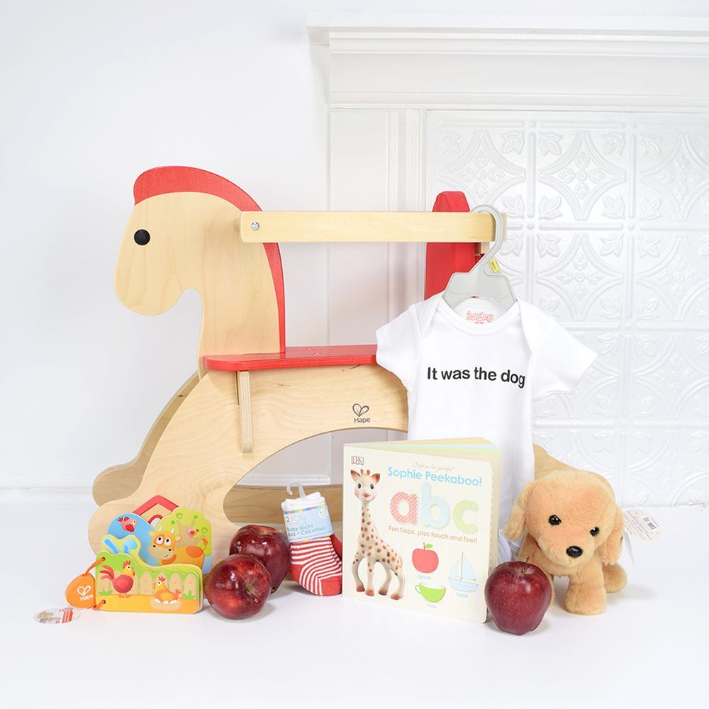Baby’s First Alphabet Gift Set, baby gift baskets, baby gifts, gift baskets