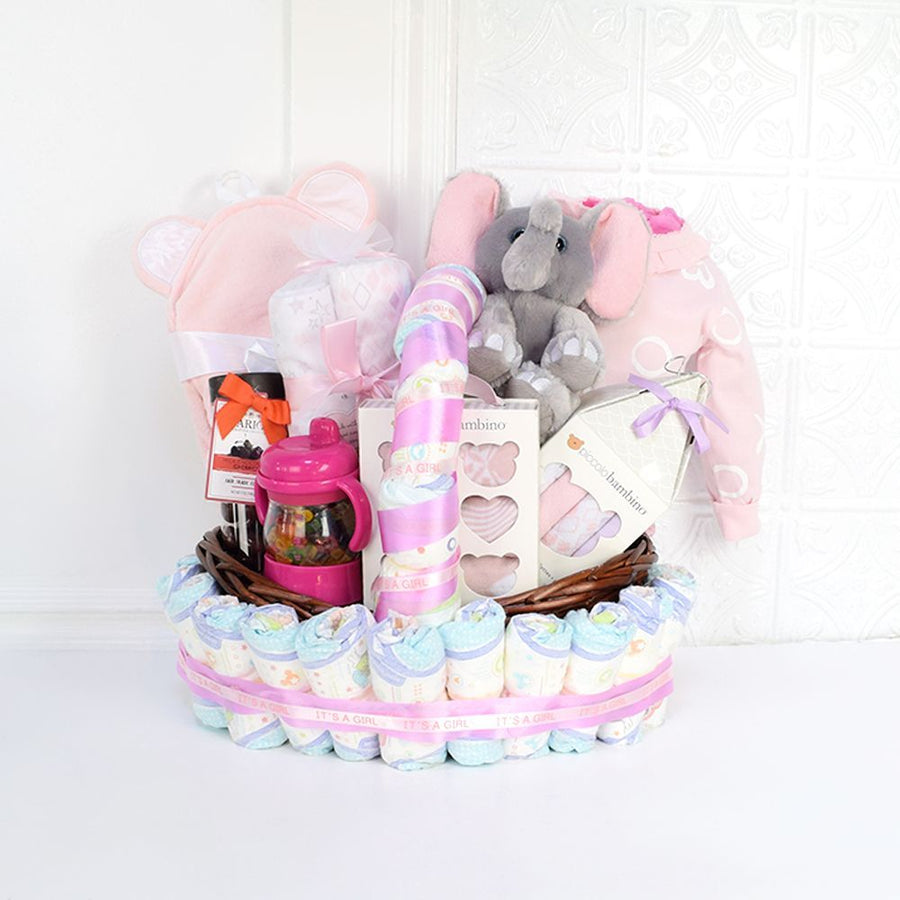 Little Princess Baby Girl Gift Basket