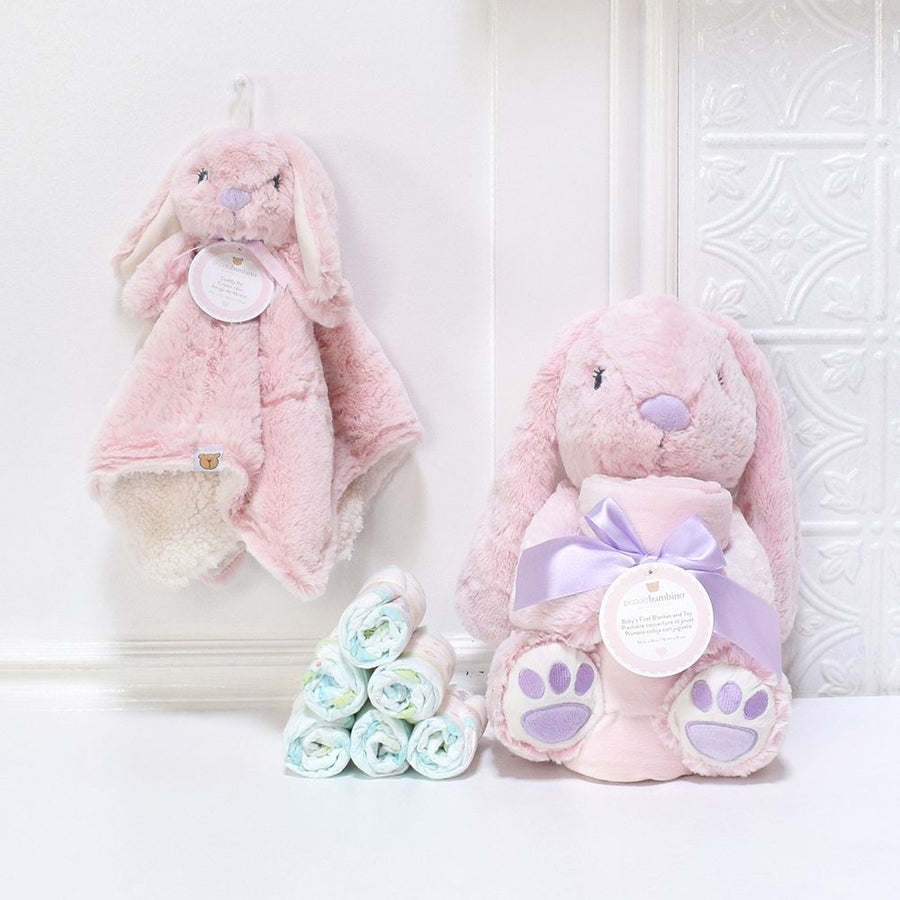 Bunny Basket for a Baby Girl