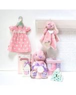 Bunny Girl Gift Set, baby gift baskets, baby boy, baby gift, new parent, baby