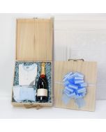 Little Miracle Baby Boy Gift Set, gift baskets, baby gift baskets, baby gifts
