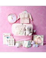 BABY GIRL BEDROOM & PLAYSET, baby girl gift hamper, newborns, new parents
