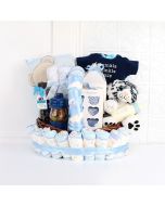 Little Gentleman Baby Gift Set, baby gift baskets, baby gifts, gift baskets
