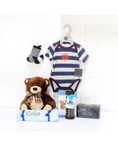 BABY’S FIRST WARDROBE GIFT SET, baby boy gift basket, welcome home baby gifts, new parent gifts